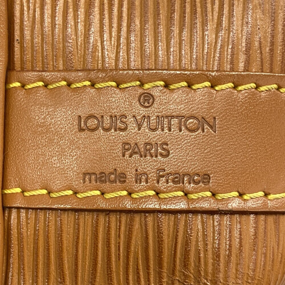 Louis Vuitton Epi Petit Noé Shoulder Bag M44108 Zipang Gold (Women's) - Picture 5 of 10